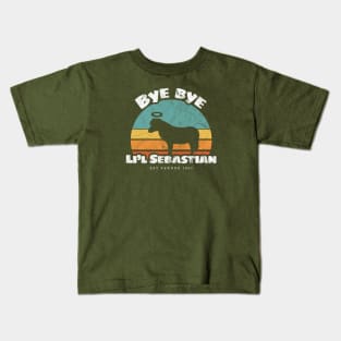 Bye bye Li'l Sebastian • Est Pawnee 1986 Kids T-Shirt